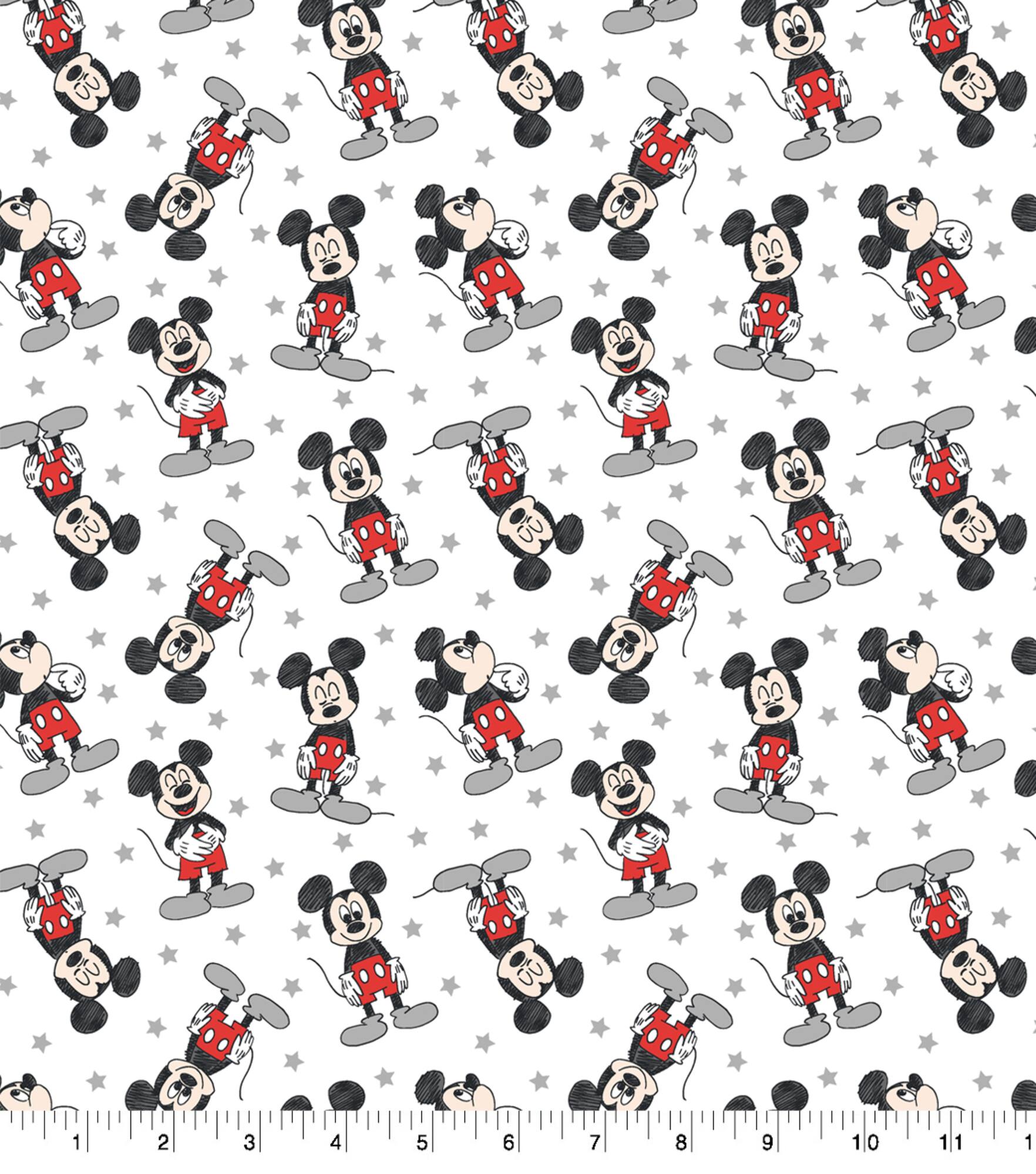 Disney® Mickey Mouse Star Struck Cotton Fabric